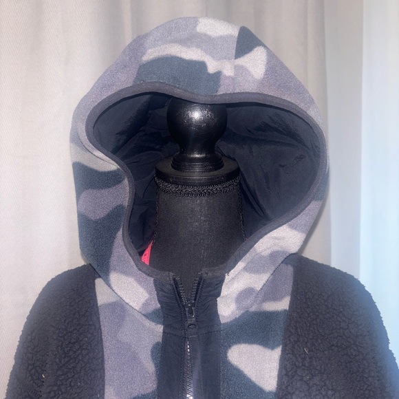 Columbia Sherpa Fleeces Backbowl™ Sherpa Full Zip Hoodie, camouflage, large - Picture 5 of 6